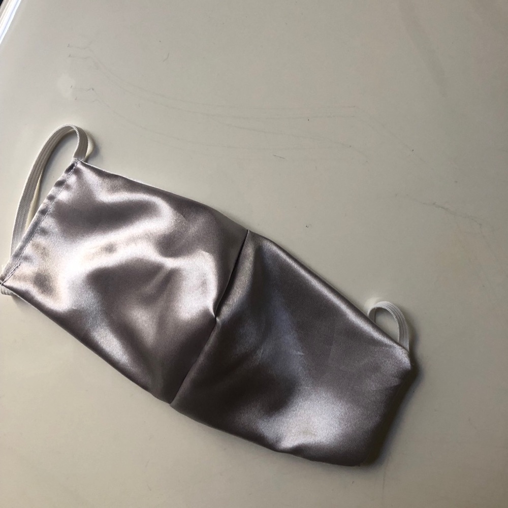Silver Reusable Face Mask - Picture 2 of 4